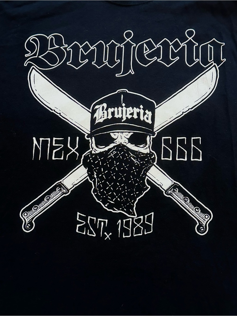NWOT Brujeria Concert Tee Unisex Skull Graphic